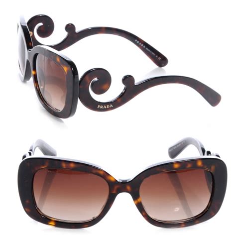 prada irregular round glasses|prada tortoise shell eyeglasses.